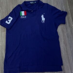 Ralph Lauren Deep Blue Polo Shirt